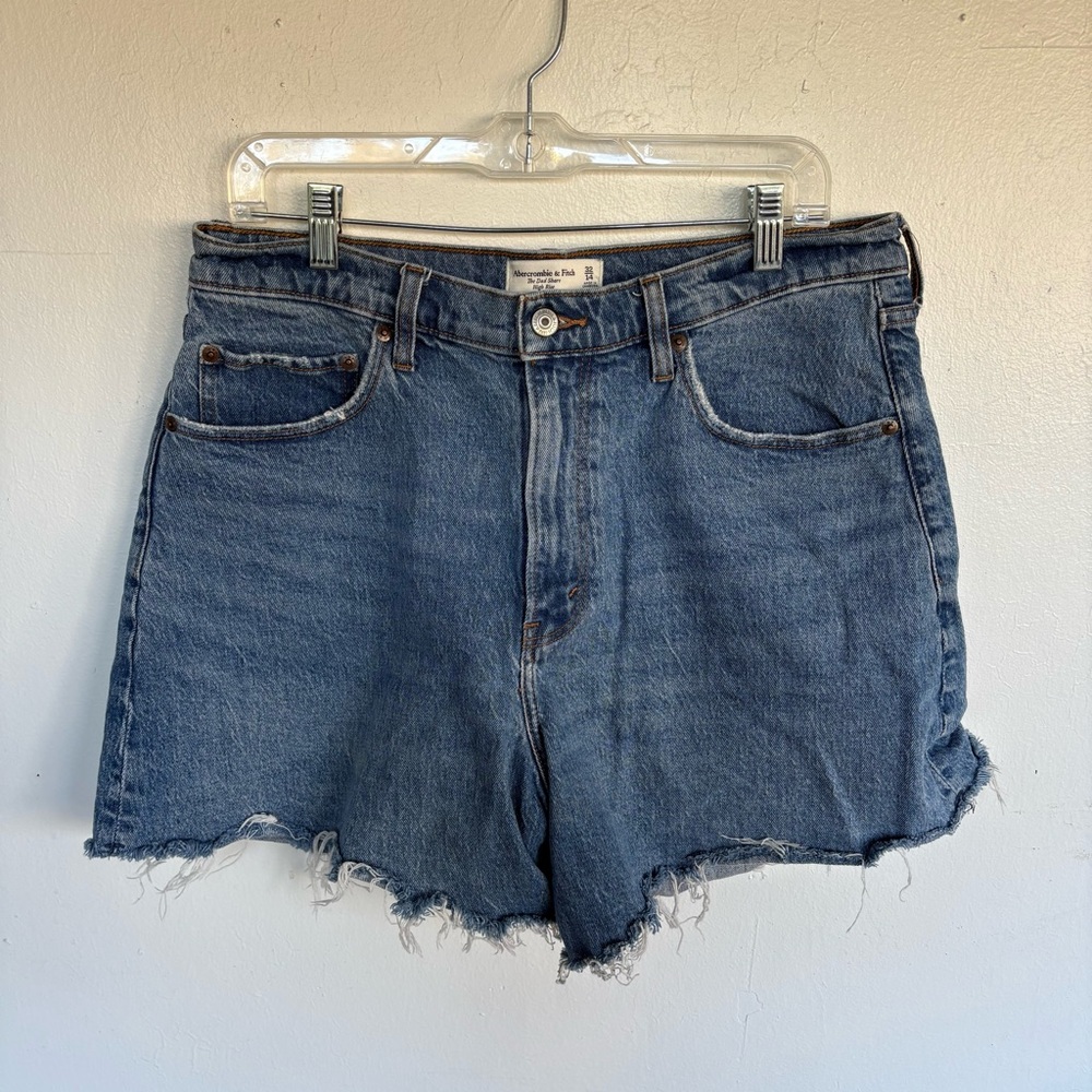 Abercrombie & Fitch Classic Blue Jean Shorts